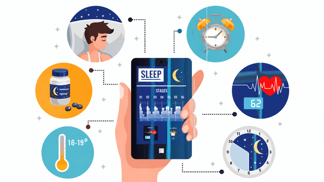 Sleep health illustration